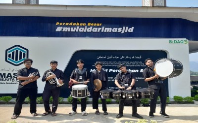 Dari Nada ke Dakwah: Marching Band MAN 1 Kota Sukabumi Tampil Memukau