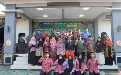 MAN 1 Kota Sukabumi Sukseskan Deklarasi Sekolah Ramah Anak dan Hari Anak Nasional 2025