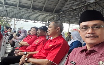 PMR Wira MAN 1 Kota Sukabumi Hadiri Upacara HUT PMI ke-80 dan Pembukaan JUMBARA PMR Tingkat Kota Sukabumi 2025