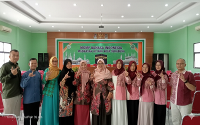 Bersinergi dan Berbagi Ilmu, Guru MAN 1 Kota Sukabumi Aktif dalam MGMP Bahasa Indonesia untuk Tingkatkan Mutu Pembelajaran