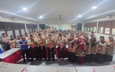 Pisah Sambut Pembina Pramuka MAN 1 Kota Sukabumi