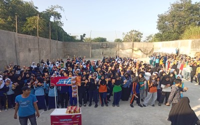 Sinergi Positif Dunia Pendidikan dan Industri: MAN 1 Kota Sukabumi Gandeng Indofood di Lapang Serba Guna