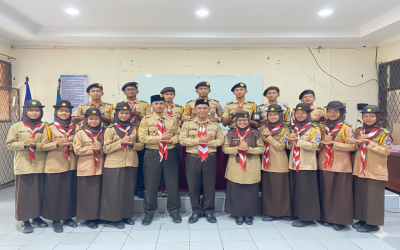 Kokohkan Kepemimpinan Baru: Pramuka MAN 1 Kota Sukabumi Kukuhkan Dewan Ambalan 2025-2026