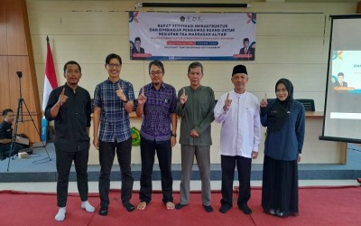 Bersinergi Menuju TKA Sukses! MAN 1 Kota Sukabumi Ikuti Bimtek dan Verifikasi di Aula PLHUT