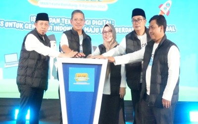 Wujudkan Prestasi, Kepala MAN 1 Kota Sukabumi Hadiri Kick Off Olimpiade Madrasah Indonesia 2025