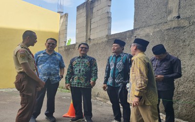 Tim Direktorat KSKK Madrasah Kemenag RI Lakukan Monitoring, Observasi, dan Pengambilan Profil Gedung SBSN 2024 di MAN 1 Kota Sukabumi