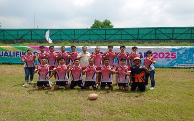 Totalitas di Lapangan: Siswa MAN 1 Kota Sukabumi Tampil di Babak Kualifikasi Porprov Cabor Rugby