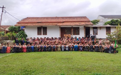 Tumbuhkan Kepedulian Lingkungan, Enam Pramuka MAN 1 Kota Sukabumi Ikuti Diklatsar Saka Wanabakti