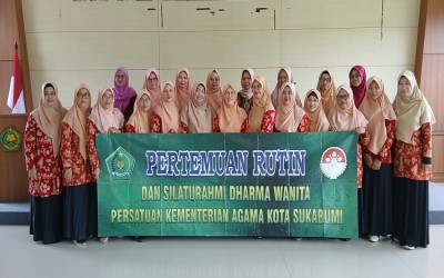 Perkuat Silaturahmi dan Sinergi, DWP MAN 1 Kota Sukabumi Hadiri Rapat Rutin DWP Kemenag Kota Sukabumi