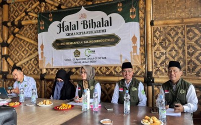 Dari Silaturahmi Menuju Sinergi, Kepala MAN 1 Kota Sukabumi Hadiri Halal Bihalal KKMA