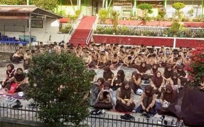 MAN 1 Kota Sukabumi Gelar Kegiatan Pembiasaan Keagamaan dan Ibadah Rutin Setiap Kamis Pagi