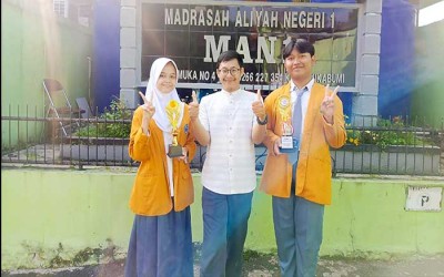 Keren, Siswa MAN 1 Kota Sukabumi Juara Desainer Grafis