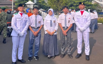 Perwakilan OSIS MAN 1 Kota Sukabumi Ikuti Upacara Peringatan Hari Lahir Pancasila Tingkat Kota Sukabumi Tahun 2026