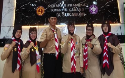 Pembina Pramuka MAN 1 Kota Sukabumi Ambil Peran Strategis dalam Muscab Kwarcab 2026