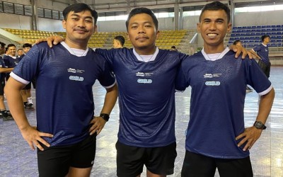 Dari Madrasah ke Lapangan: Guru MAN 1 Kota Sukabumi Jadi Bagian Penting Wasit Futsal Porprov Jawa Barat!