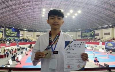 Ukir Prestasi Nasional, Siswa MAN 1 Kota Sukabumi Raih Perak di Kejurnas Taekwondo Prabu Challenge 9
