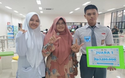 Siswa MAN 1 Kota Sukabumi Raih Juara 1 Lomba Image to Imagination di Festival Literasi 2025