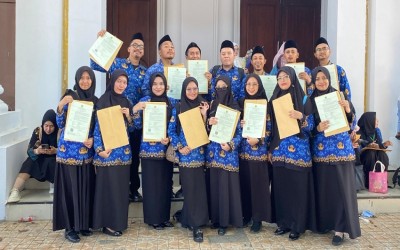 Dari Pengabdian Menuju Amanah Negeri, 15 GTK MAN 1 Kota Sukabumi Dilantik Sebagai PNS