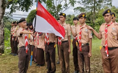 Teguh dalam Dasa Dharma, 28 Bantara MAN 1 Kota Sukabumi Resmi Dikukuhkan