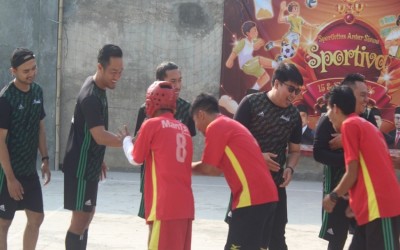 Dari Lapangan ke Kekeluargaan, Futsal Guru dan Tendik Meriahkan SPORTIVA MAN 1 Kota Sukabumi