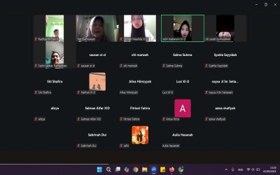 Tatapan Maya, Hati Tetap Nyata: Kebersamaan Belajar Siswa MAN 1 Kota Sukabumi di Kelas Daring