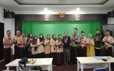 Kolaborasi dan Evaluasi, Pramuka MAN 1 Kota Sukabumi Berkontribusi dalam RAKERAN Citamiang