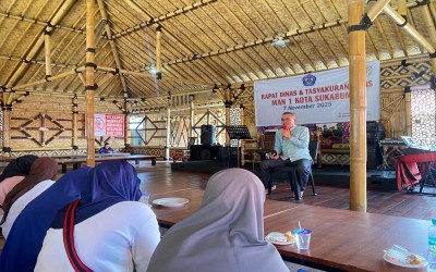 Refleksi dan Syukur: MAN 1 Kota Sukabumi Gelar Evaluasi Program dan Tasyakuran CPNS 2025