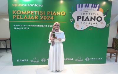 Pelajar Madrasah Asal Sukabumi Juarai Lomba Piano Pelajar Nusantara.