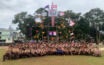Kompak & Kreatif! Pramuka MAN 1 Kota Sukabumi Sabet Juara ke-2 Lomba Pioneering HUT Pramuka Kwarcab Kota Sukabumi 2025