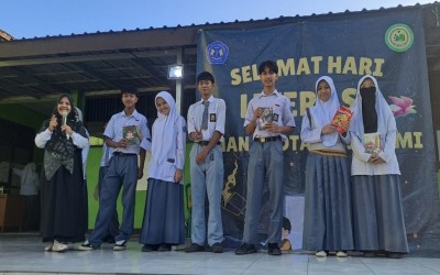 Gerakan Literasi dan Hidup Sehat, MAN 1 Kota Sukabumi Peringati Hari Kebersihan Tangan Sedunia