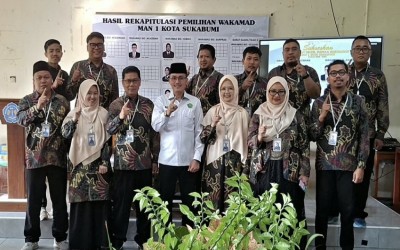 Regenerasi Kepemimpinan, MAN 1 Kota Sukabumi Gelar Pilwaka Secara Demokratis