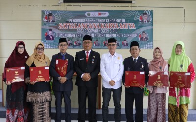 Enam ASN Guru MAN 1 Kota Sukabumi Terima Satyalancana Karya Satya, Wujud Dedikasi Tanpa Batas