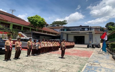 Dari Bantara ke Laksana: Pramuka MAN 1 Kota Sukabumi Siap Naik Tingkat dengan Semangat Juang