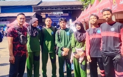 Jalan Santai, Jalin Silaturahmi, Siswa MAN 1 Meriahkan Harhubnas 2025 Tingkat Kota Sukabumi