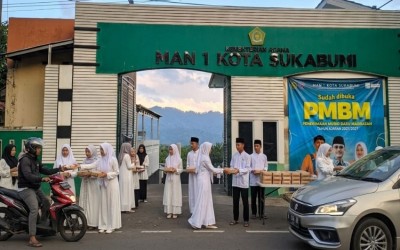 Kolaborasi OSKA dan IRMA MAN 1 Kota Sukabumi Gelar KITA BERKAH, Tebar Takjil dan Ukhuwah di Bulan Ramadan
