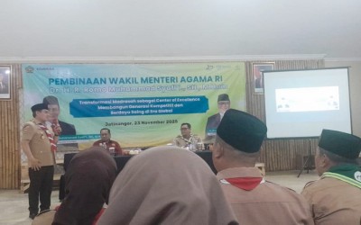 Kepala MAN 1 Kota Sukabumi Hadiri Pembinaan Wamenag RI: Wujud Komitmen Transformasi Madrasah