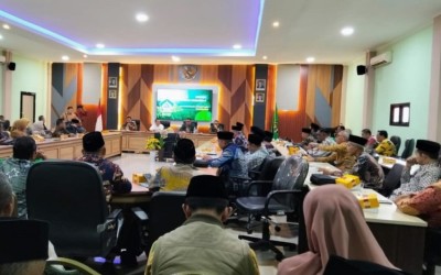 MAN 1 Kota Sukabumi Hadiri Rapat Persiapan Kemah Harmoni Beragama IV Tahun 2025 di MAN 1 Kota Bandung