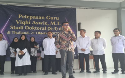 Menggapai Mimpi ke Negeri Gajah Putih: MAN 1 Kota Sukabumi Lepas Bapak Viqhie Aswie Lanjutkan Studi Doktoral di Thailand