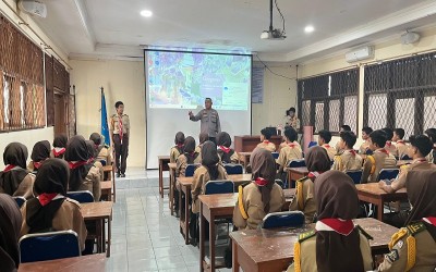 Saka Bhayangkara Polres Sukabumi Kota Gelar Sosialisasi di MAN 1 Kota Sukabumi: Wujud Pembinaan Generasi Muda Tangguh dan Berkarakter