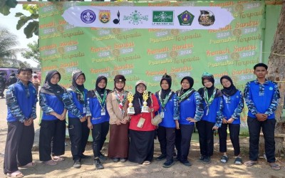 Buktikan Ketangguhan, Pramuka MAN 1 Kota Sukabumi Bawa Pulang Trofi dari Kemah Santri se-Jawa Barat